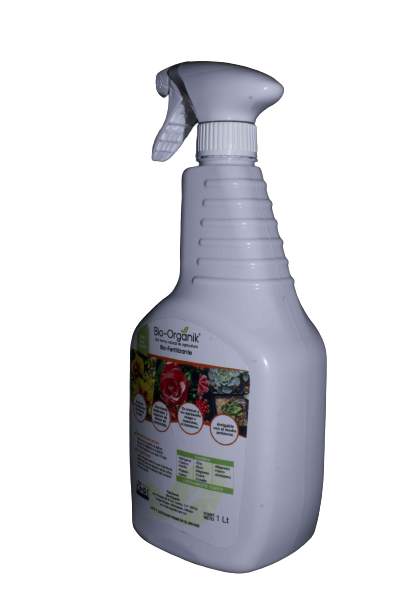 Bio-Organik - Biofertilizante en atomizador   (uso domestico y viveros) 1 lt