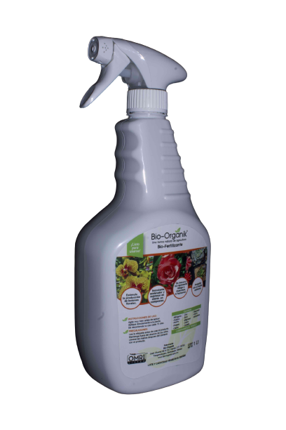 Pallet 1x24 cajas Bio-Organik - Biofertilizante en atomizador   (uso domestico y viveros - 15 pzas x 950 ml)