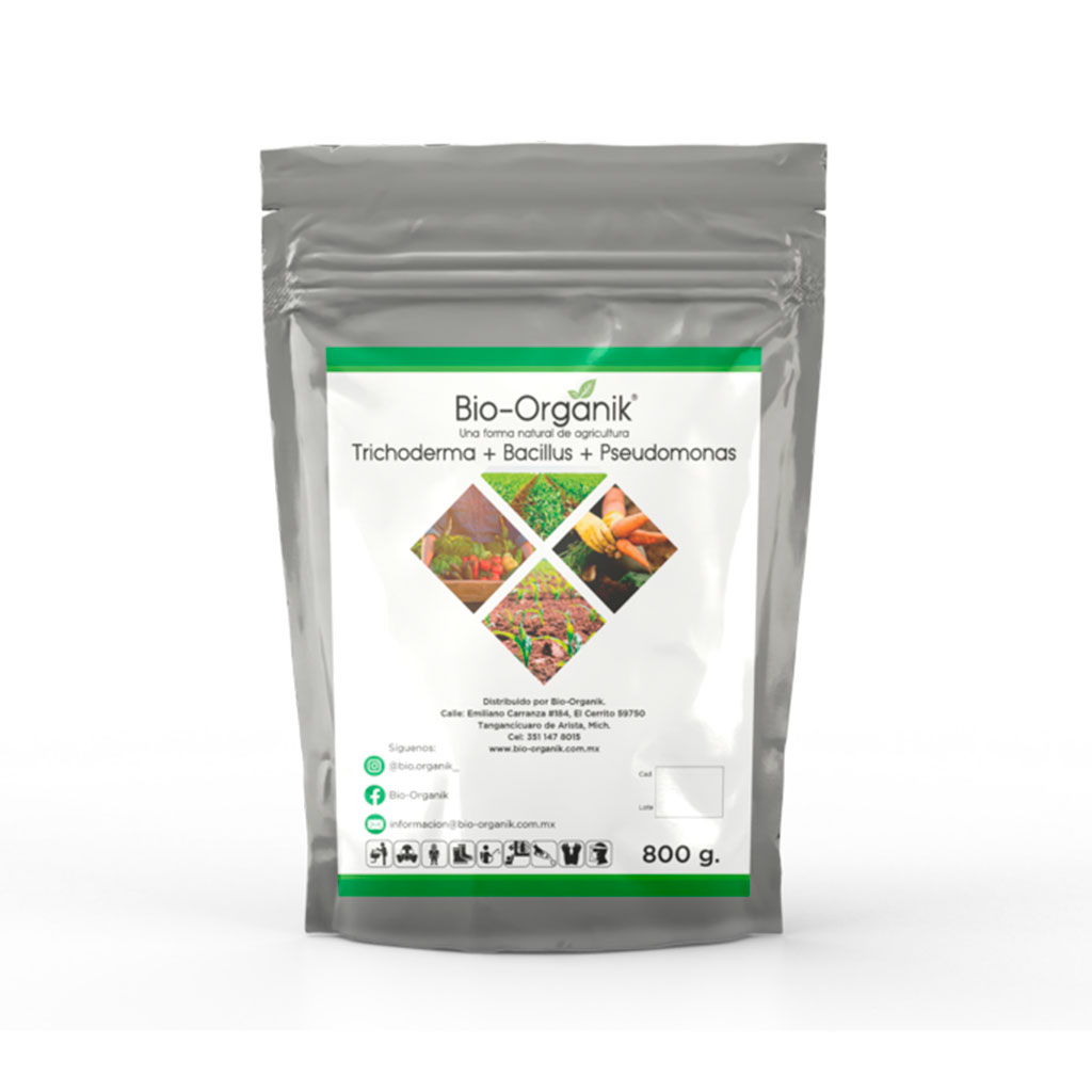 TrichoGuard Forte¨ (Trichoderma, Bacillus, Pseudomonas) 800 gr
